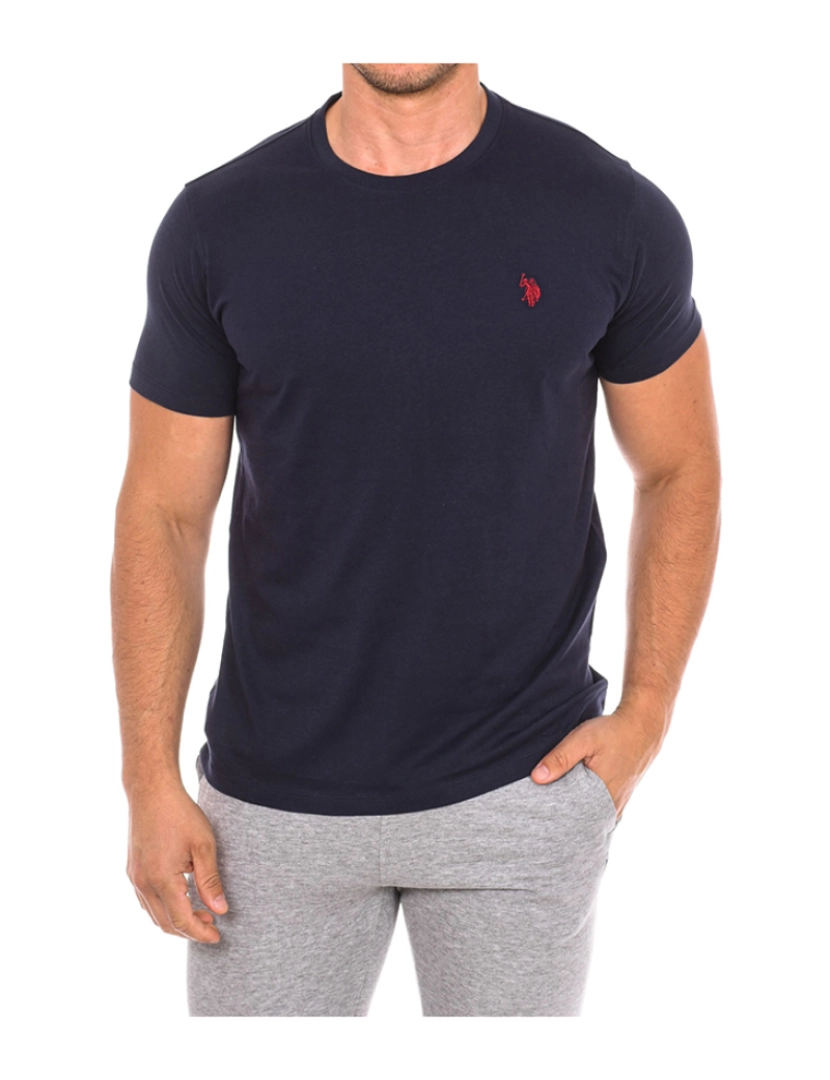 U.S. Polo Assn. - T-Shirt de Homem Marinho