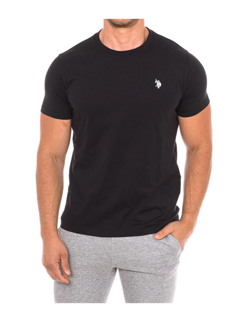 U.S. Polo Assn. - T-Shirt de Homem Preto