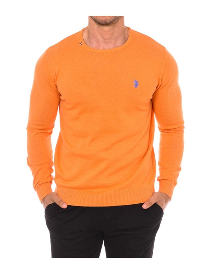 U.S. Polo Assn. - Sweatshirt de Homem Laranja