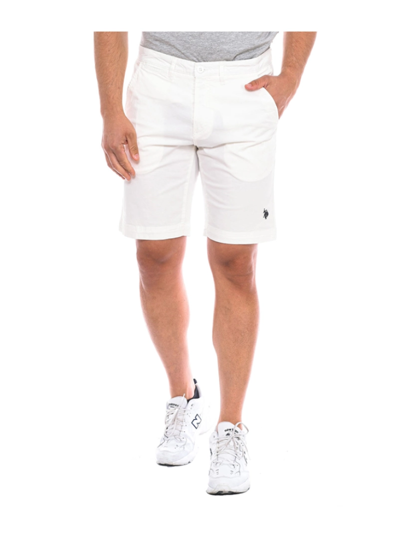 U.S. Polo Assn. - Calças de Homem Off white