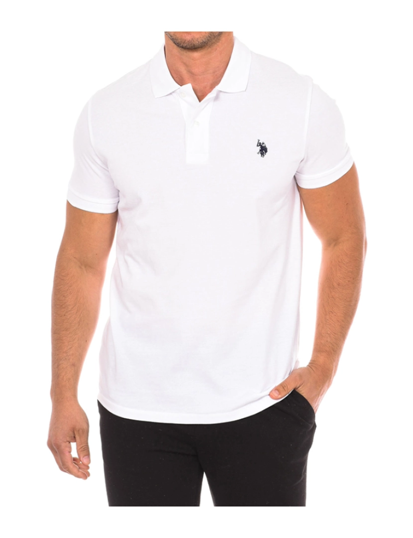 U.S. Polo Assn. - Polo de Homem Branco