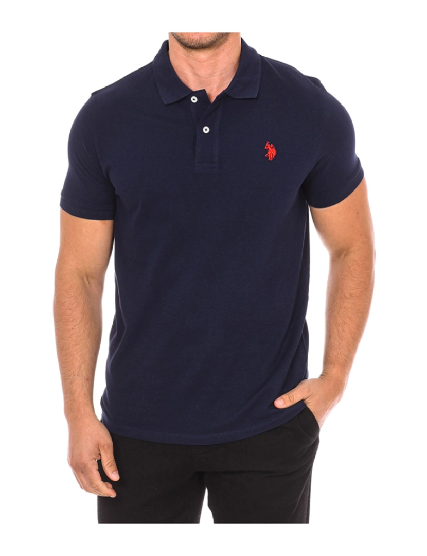 U.S. Polo Assn. - Polo de Homem Marinho