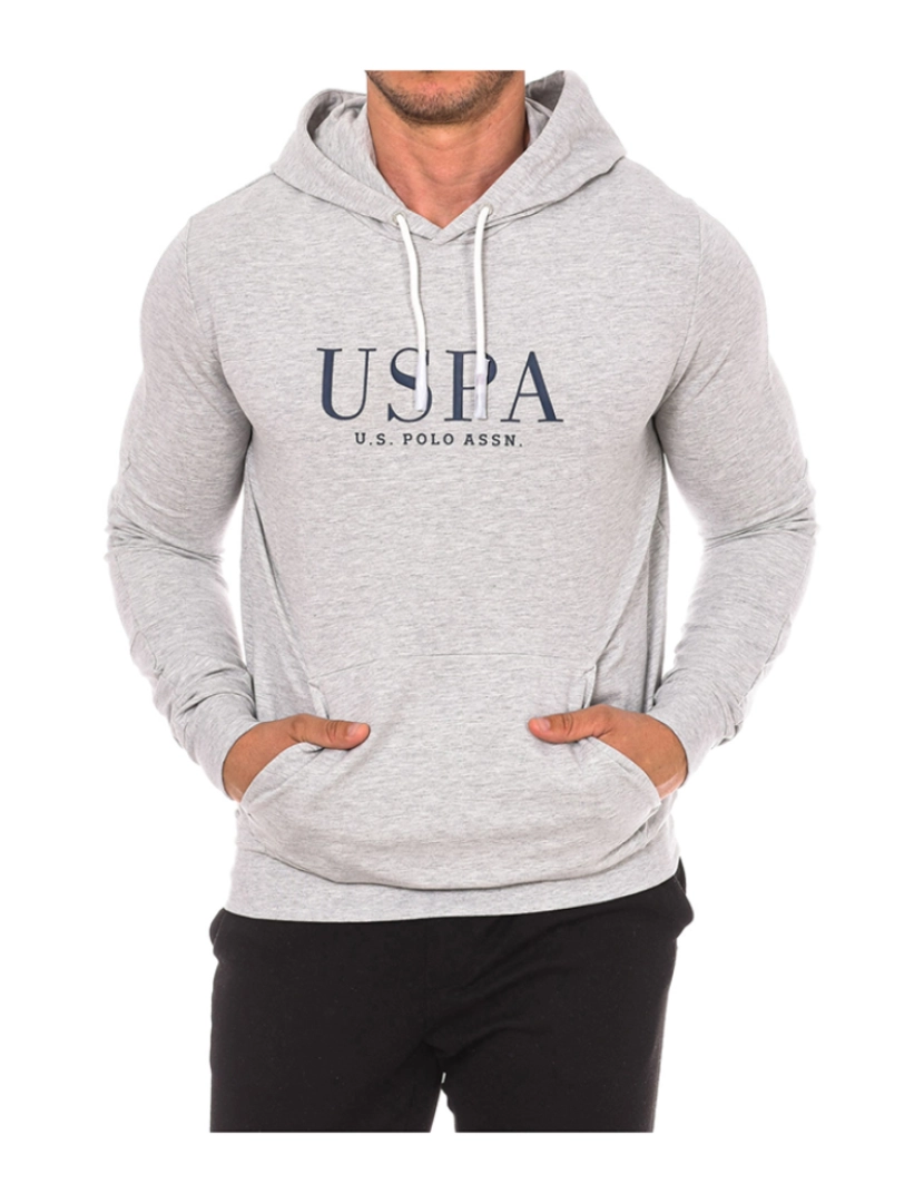 U.S. Polo Assn. - Hoodie de Homem Cinza