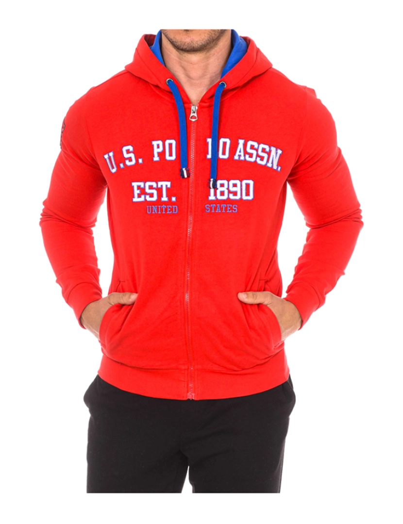 U.S. Polo Assn. - Sweatshirt de Homem Vermelho