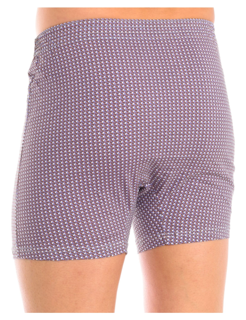 imagem de Pack de 2 boxers Essential com elástico, modelo A0100 para homem. Conforto e ajuste ideal.7