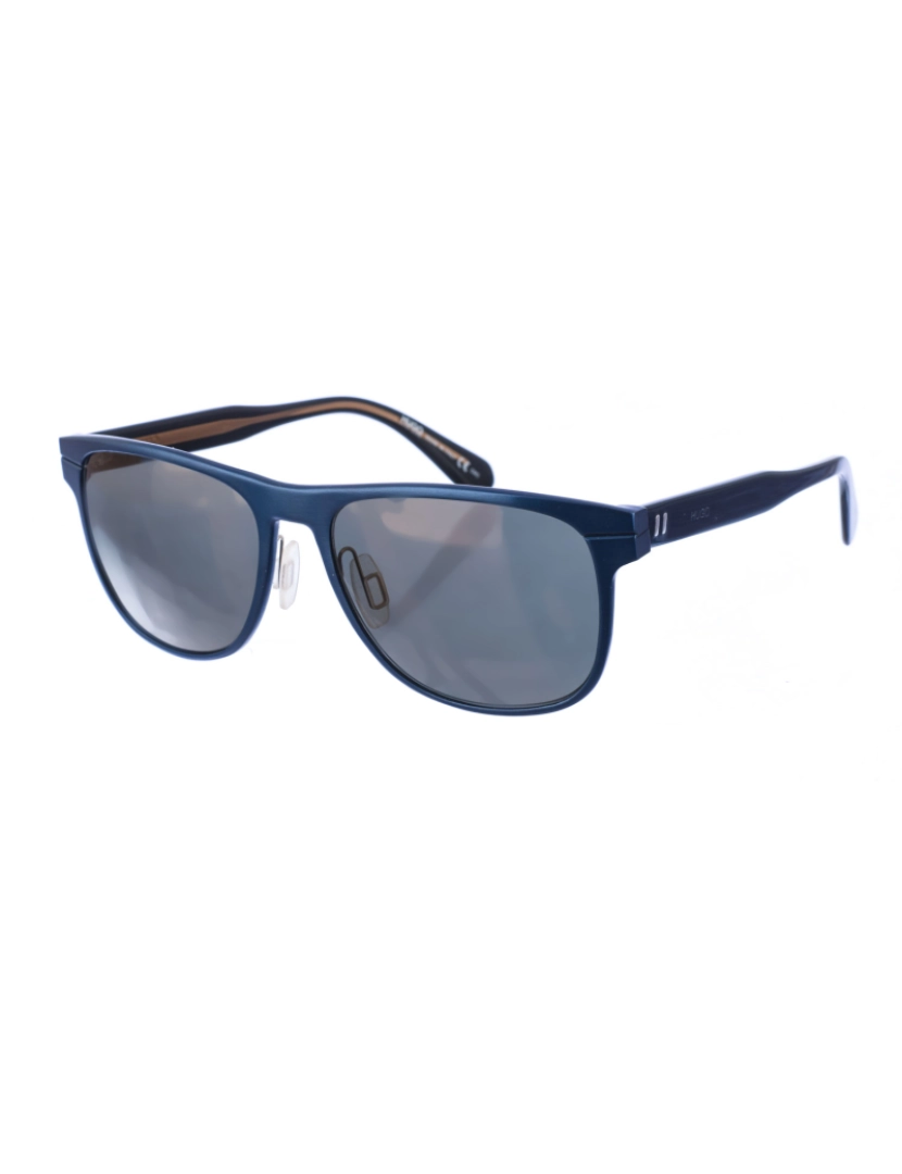 Hugo Boss Sunglasses - Óculos de sol de acetato com formato oval 0120S masculino