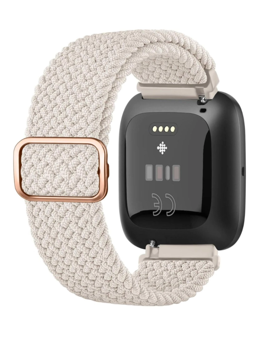 imagem de Bracelete em Nylon trançada ajustável para Fitbit Versa Starligtht2