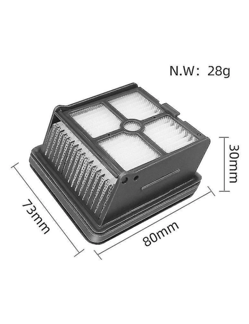 imagem de Acessórios de substituição do filtro da escova de rolo para sonho h12 h12 max3