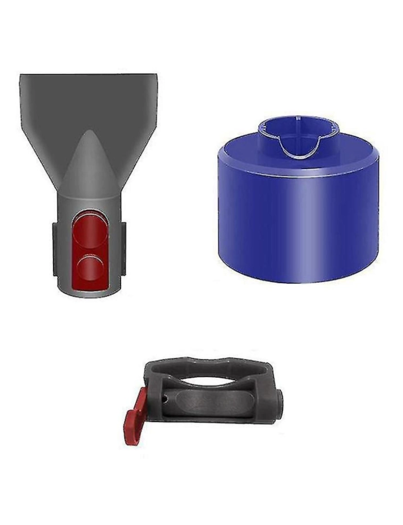 imagem de 3pcs para Dyson V7 V8 V10 V11 Cabeça de sucção de trava de ponta da ponta do slot.1