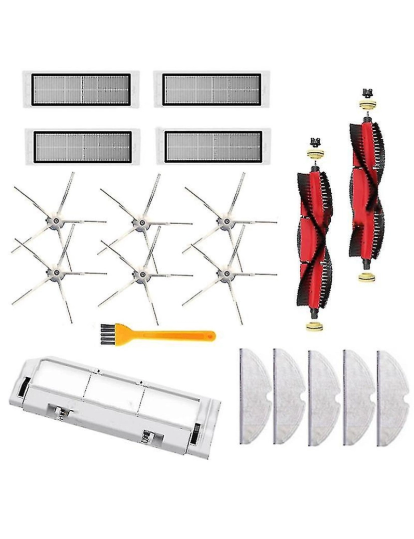 imagem de Para Xiaomi Roborock S5 Max S50 Filtro HEPA Filtro HEPA Brush lateral principal1