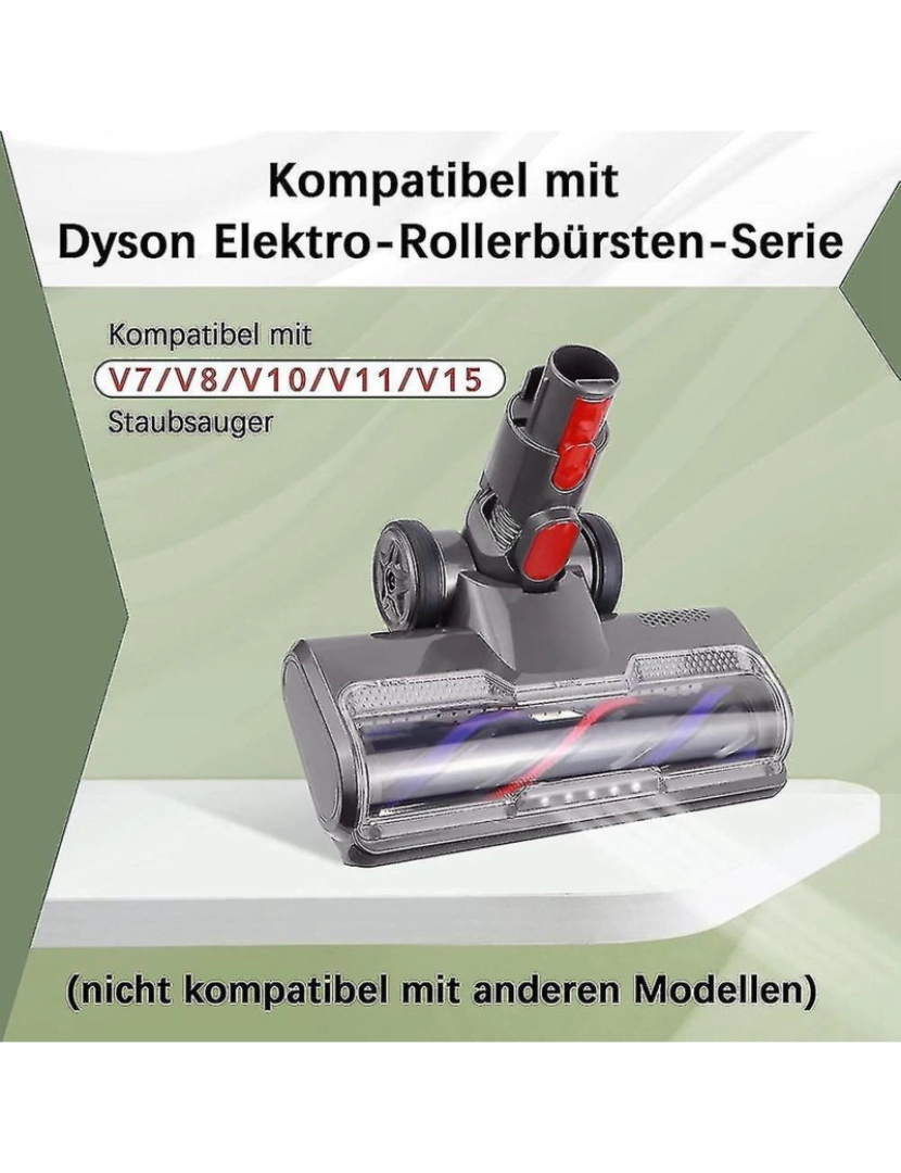 imagem de Pincel para Dyson V7 V8 V10 V11 V15 Pincel elétrico a pó de pó de pó3