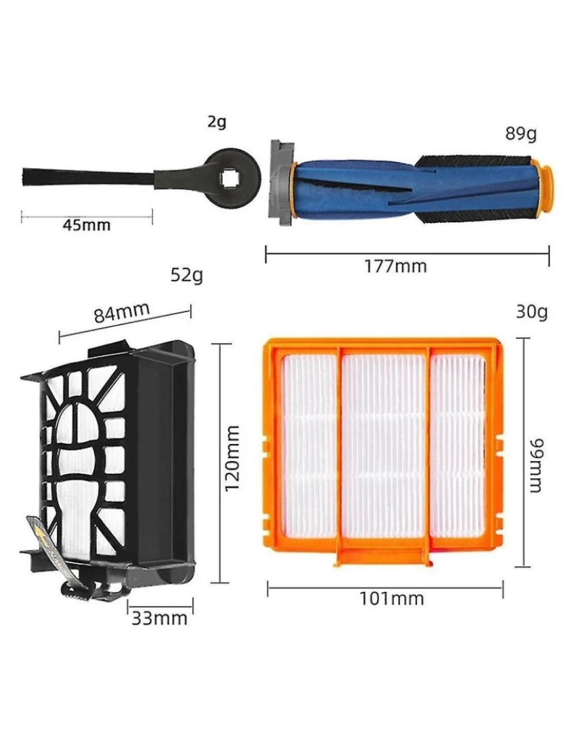 imagem de Peças de substituição de 1 conjunto para tubarão AI AV2501S AV2501AE RV2502AE3