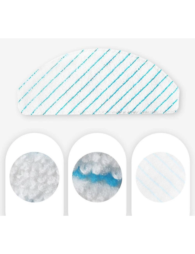 imagem de 45 pacote de lavagem descartável para ecovacs Deebot ozmo t8 aivi t92