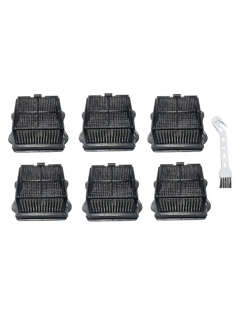 Crosmart - 7pcs Filtro HEPA lavável para máquina de lavar piso Tineco Pro