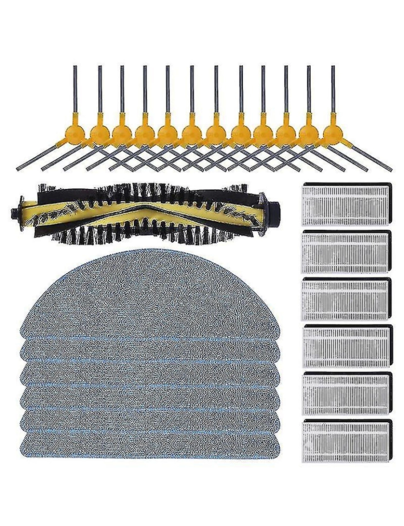 Crosmart - Peças de reposição Brushs Brushs Brushes HEPA Filters para packsvor