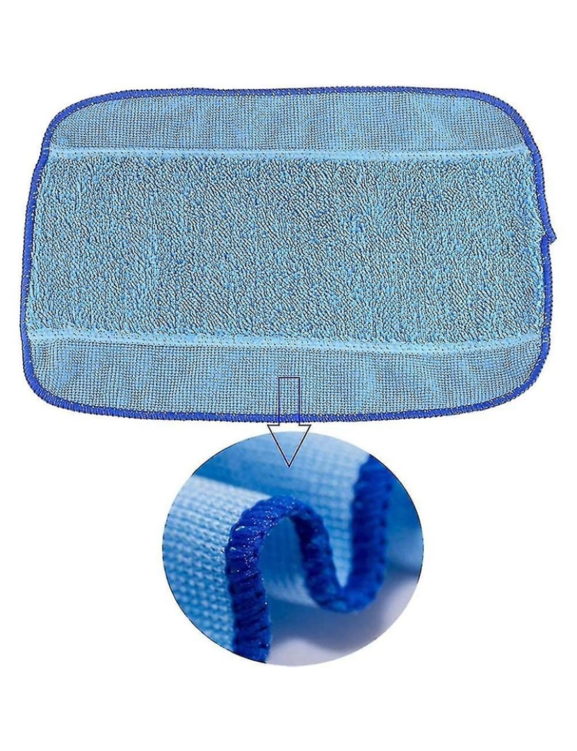 imagem de Microfiber pano MOP PADS SUBSTITUIÇÃO PARA IROBOT BRAAVA 390T 3802