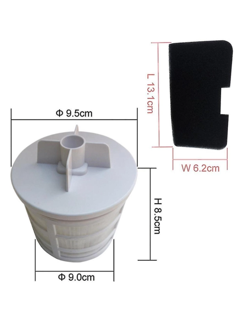 imagem de Filtros HEPA de reposição e filtros pré para Hoover Sprint U663