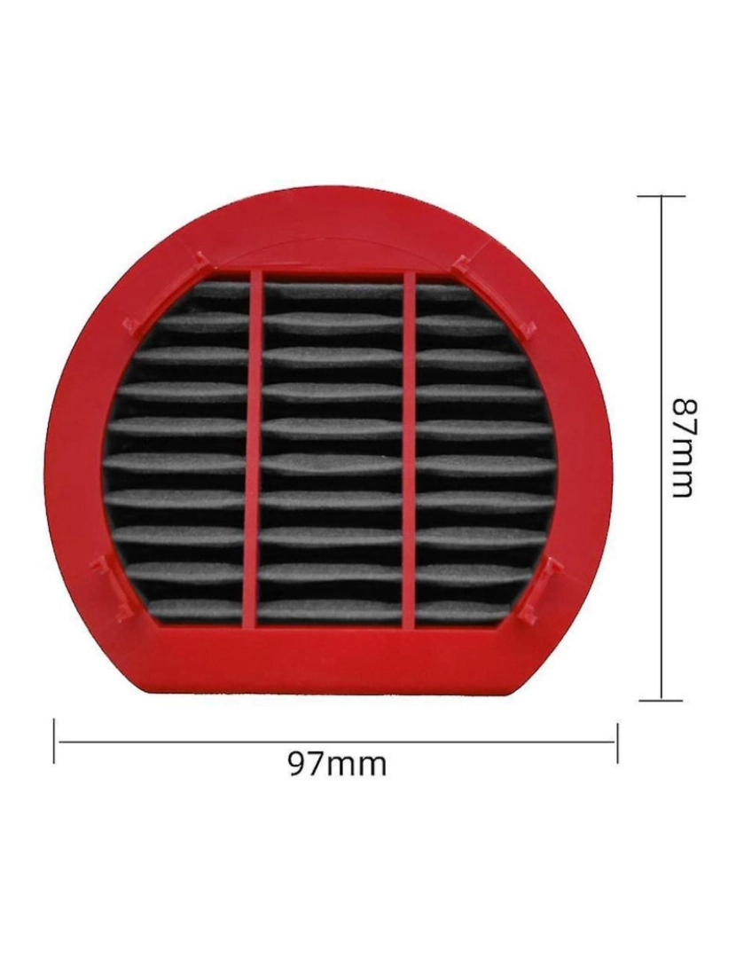 imagem de Filtro HEPA de reposição de 1pcs para Deerma VC25 / VC26 Avaliente de peças de reposição a pó de mão de mão acessórios de peças de reposição4