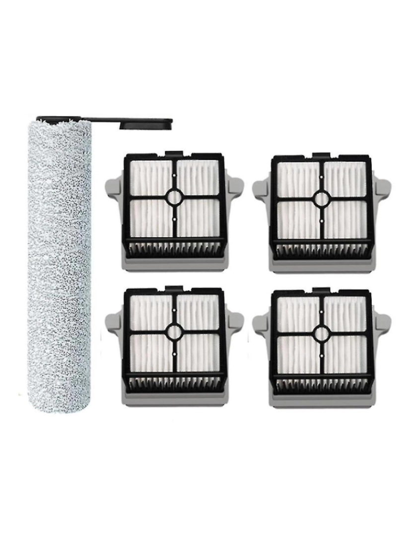 imagem de Filtro HEPA de escova de rolos de 5pcs para um piso S7/S7 Pro Cordless Astroum Cleaner Acessórios Kit de peças4