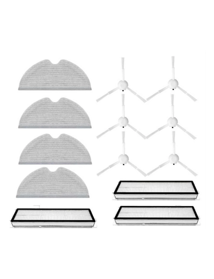 imagem de Para D9 L10Pro Robot Brush HEPA Filtro de MOP Acessórios de pano de pó Acessórios para limpeza1