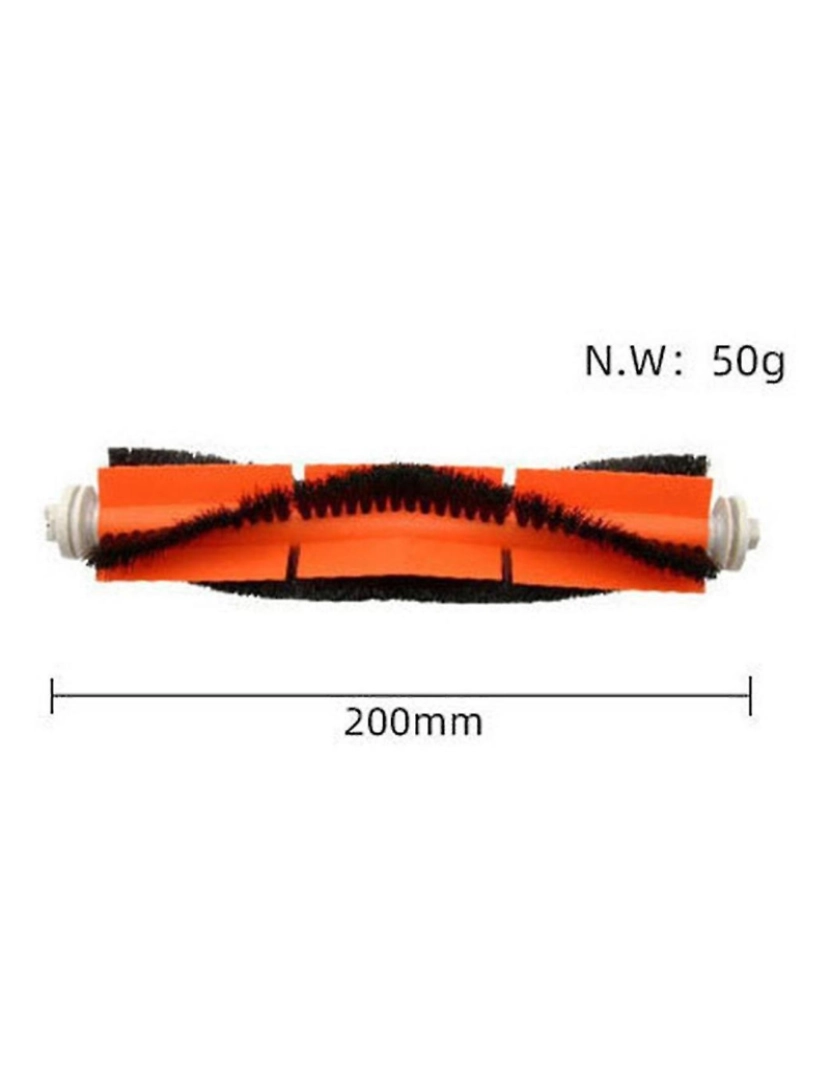 imagem de Acessórios de substituição de 2pcs para S10 / S10 Pro robótico pó de pó limpeza principal limpeza doméstica3