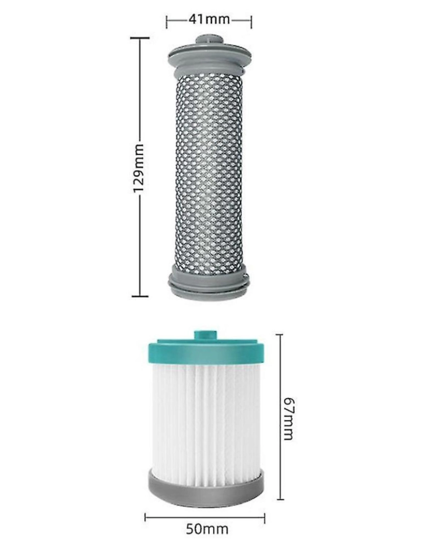 imagem de Filtros HEPA de reposição para A10 Hero/Maste A11 Hero/Master S11/S12 A aspiradores sem fio4