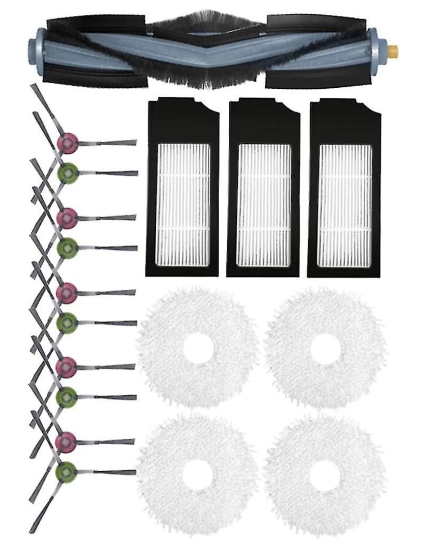 imagem de Para Deebot X1 Omni Turbo Turbo Brush HEPA HEPA Filtro de esfregão Acessórios para pó de pó de pó2