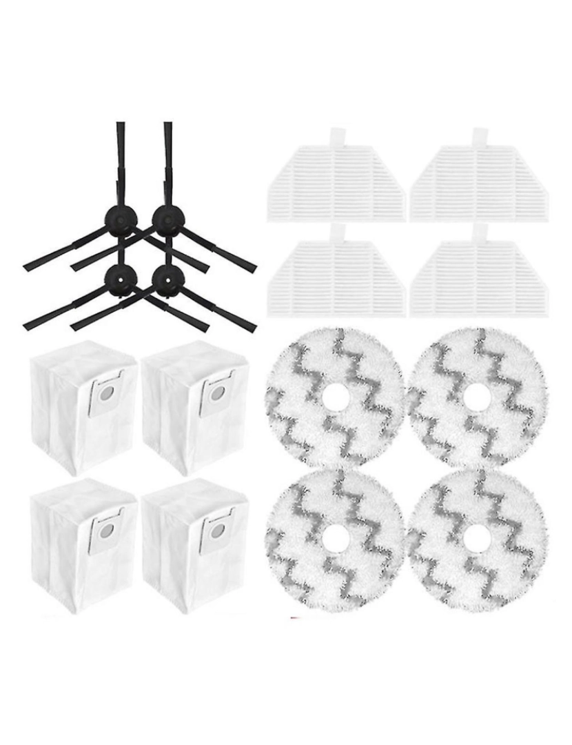 imagem de Para Eva Sweeper Saco de Pó Acessórios Sdj06rm Filtro Hypa Escova Lateral Escova Lateral,b1