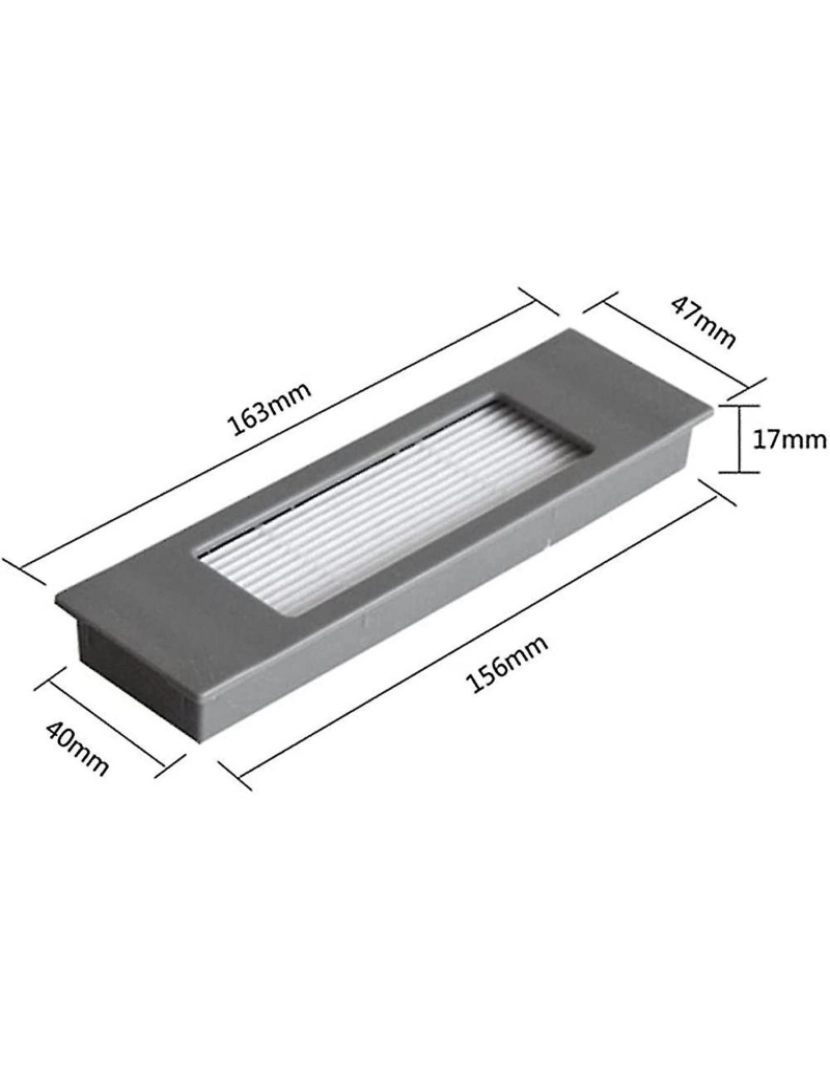 imagem de Filtros de escova de rolo kit de escovas laterais para Deebot Ozmo 920 950 T5 T8 T9 MAX 2 LIMPOR HYBRID4