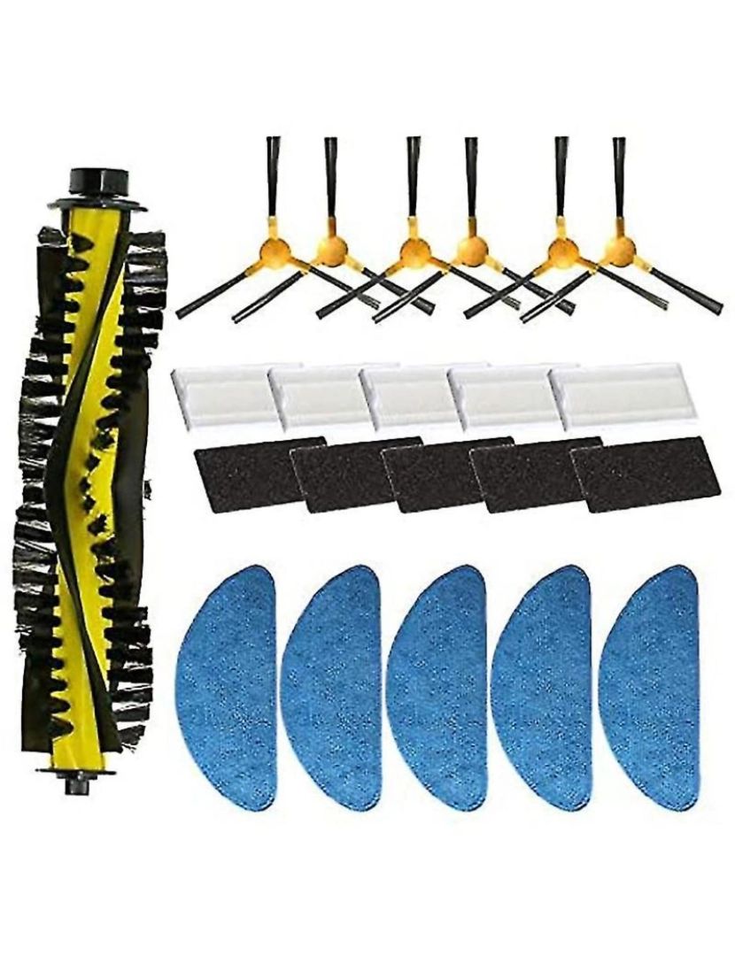 imagem de Peças de substituição Pincel lateral Filtro de esfrego1