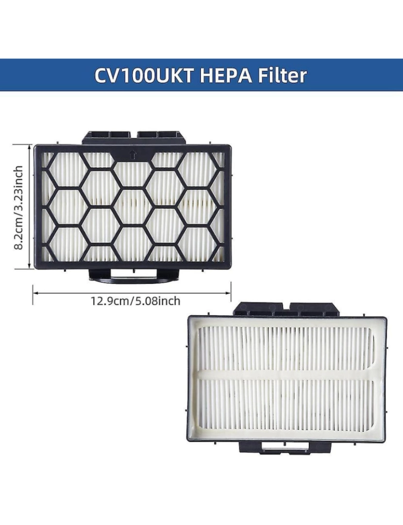 imagem de Peças de reposição Filtro HEPA Compatível para CZ500UKT CZ2001 CZ500EUT CILINDRO ASCUMOR ACCES4