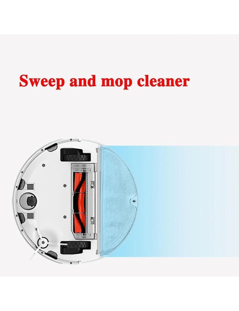 imagem de 2PCS CAPA COMPLETA MOP PARA 1C 1T F9 D9 Robot MOP de vácuo MOP seco Molho de pano de pano de água Tanque de água trapos2