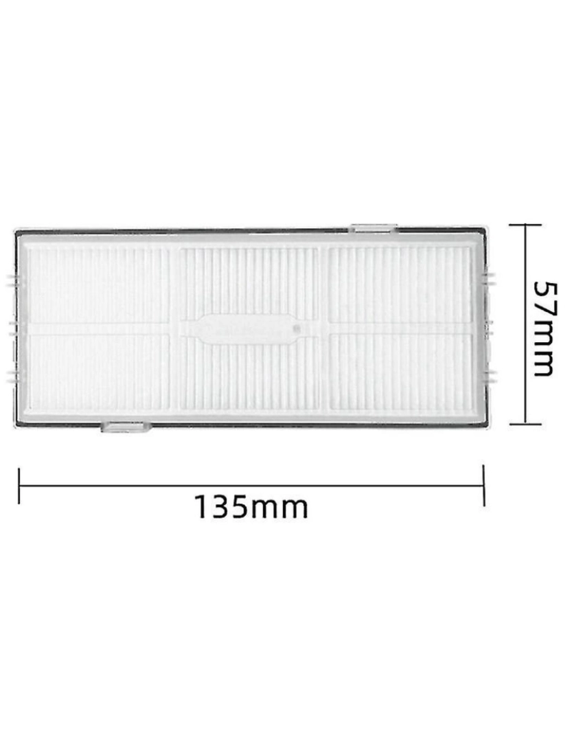 imagem de Filtro de pincel lateral e acessórios de substituição de pano de esfrego3