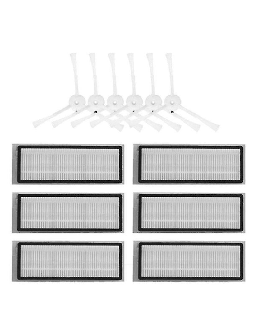 imagem de Bruscada lateral do filtro HEPA para 360 S6 Pro X90 X95 Robótico A aspirador de limpeza de peças de reposição acessórios2