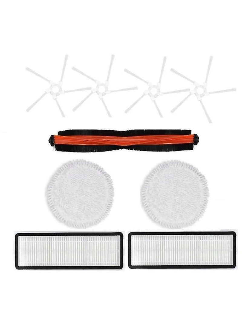 Crosmart - 9pcs para os acessórios de pó de pó de pó de pó de estrondo pro stytj06zhm