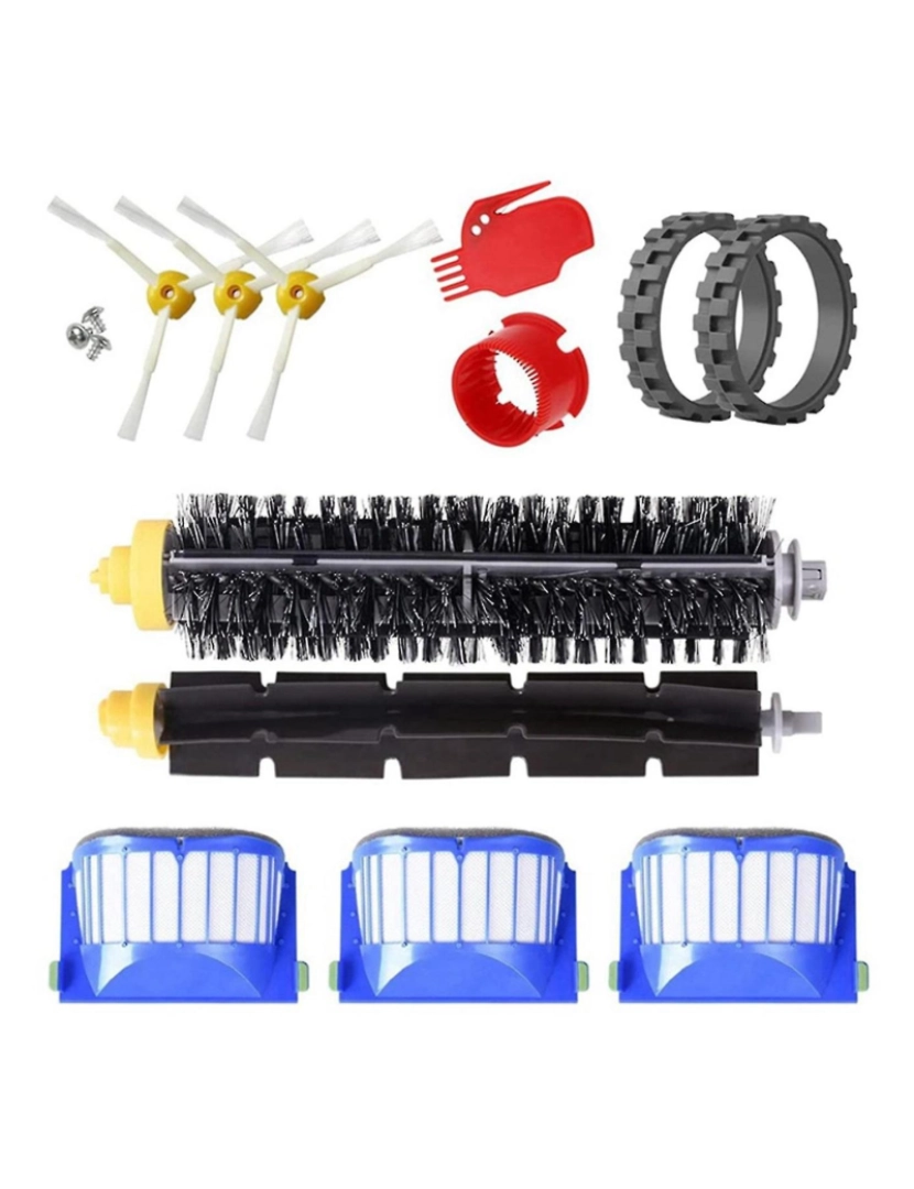 imagem de Kit de escovas e acessórios de substituição para aspirador de pó 605 610 612 615 620 621 630 631 650 62