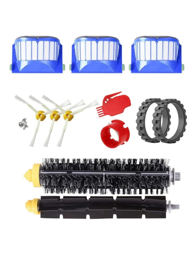 imagem de Kit de escovas e acessórios de substituição para aspirador de pó 605 610 612 615 620 621 630 631 650 64