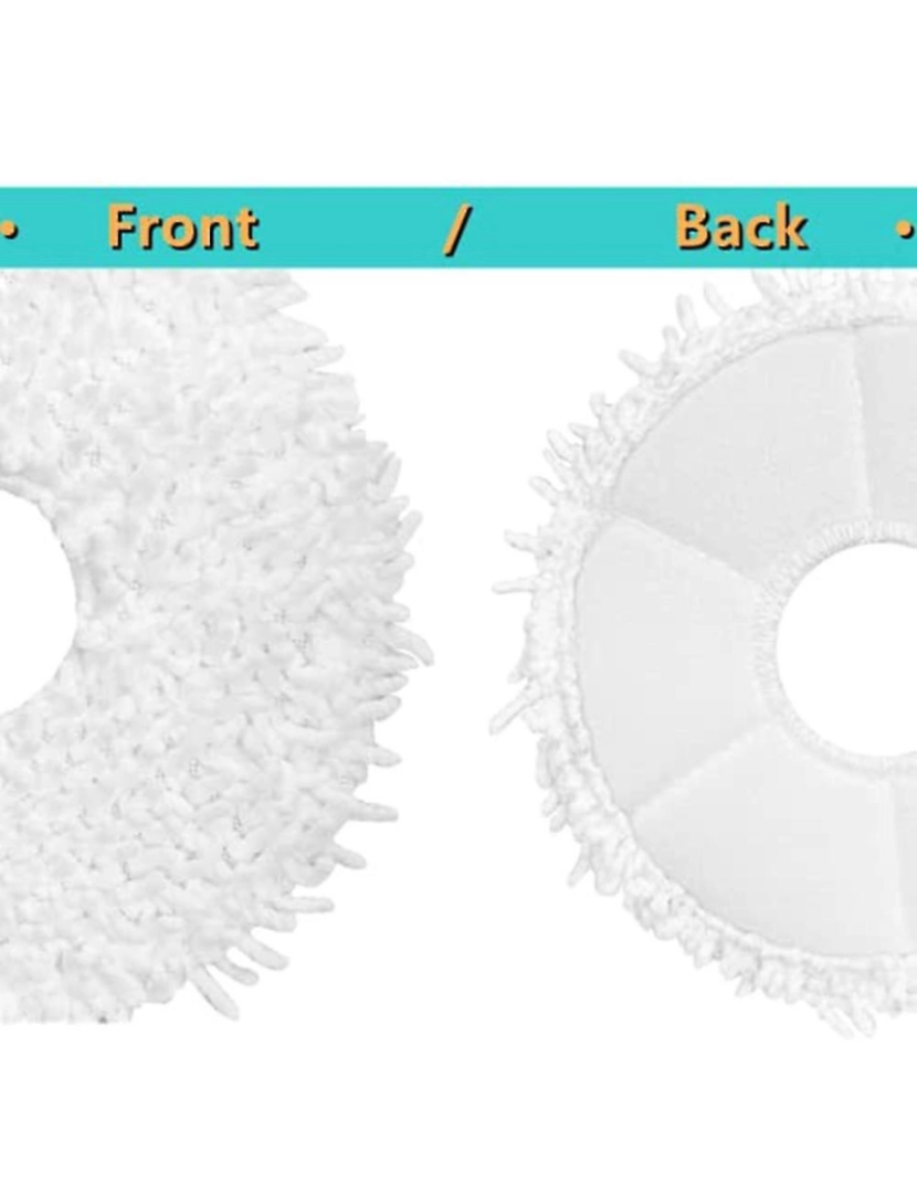 imagem de Rodas de panos de limpeza de 10 pacote para X1omni x1turbo robô ascorrectoras de pó de robô3
