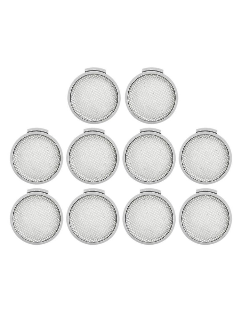 Crosmart - 10 PCS Peças de reposição Filtros HEPA Compatíveis para Acessórios para o aspirador de mão H7 H7