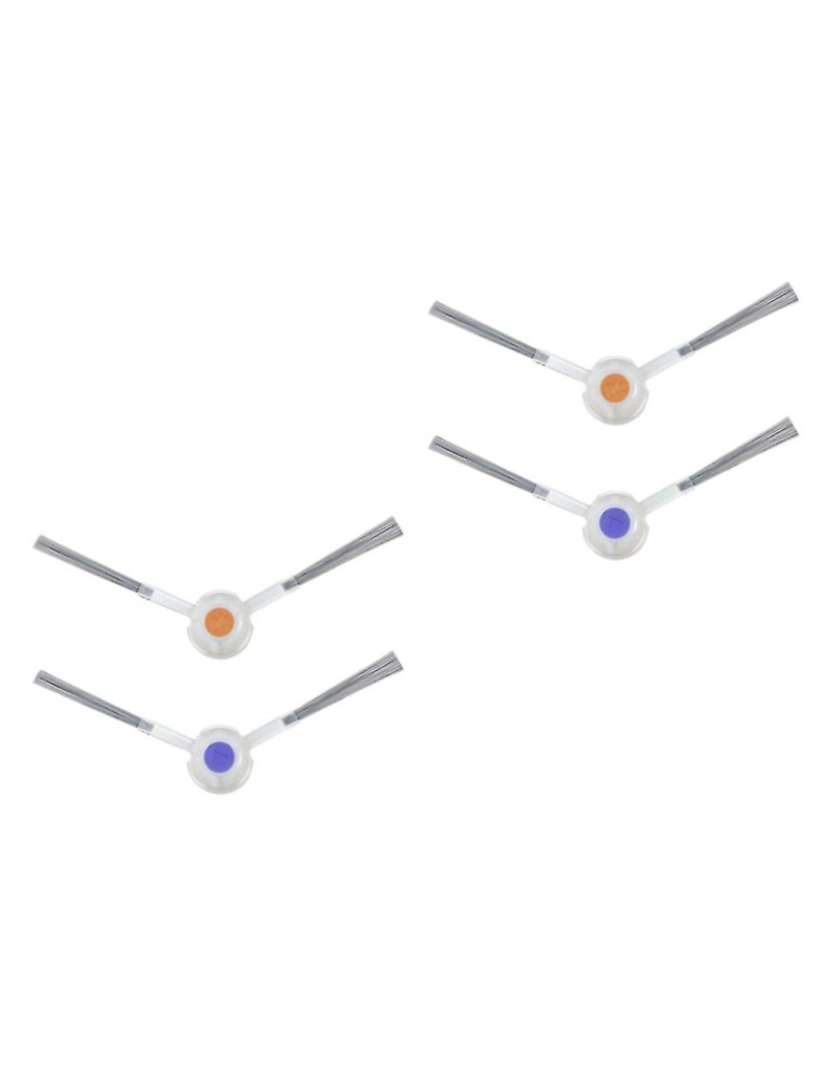 imagem de Bruscada lateral lavável de 2 pares para Narwal J3 Robot Vacuum Cleaner Substituição Peças de reposição Clea doméstica1