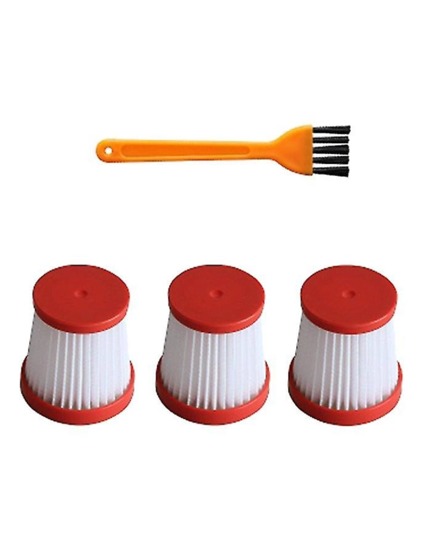 imagem de 3pcs para Xiaomi Deerma VC01 VC01Max Handheld Vacuum Cleaner Filtro Hepa Substituição Use A1