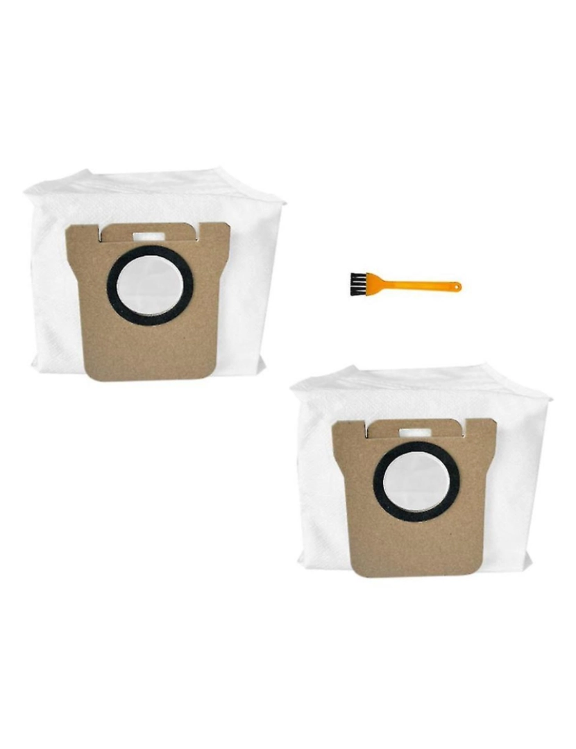 imagem de 2PCs Sacos de poeira para B101CN Robot Vacuum Cleaner Acessórios Saco de lixo de poeira1