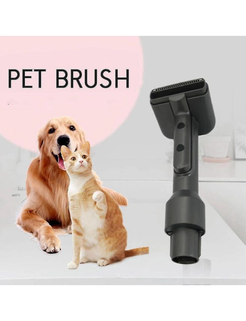 imagem de Brush de estimação para cães para Dyson V7V8V10V11V A vácuo sem fio de pincel de cachorro3