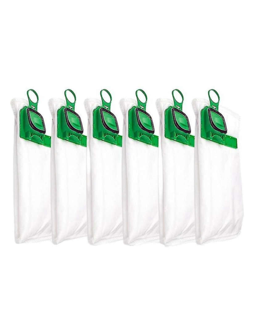 imagem de 6 PCs Kit de substituição de bolsa de filtro de poeira para Vorwerk VK140 VK1501