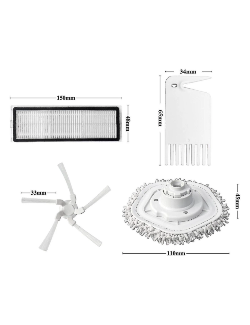 imagem de Peças de reposição para Xiaomi Dreamee W10 W10 ACESSÓRIOS PRO3