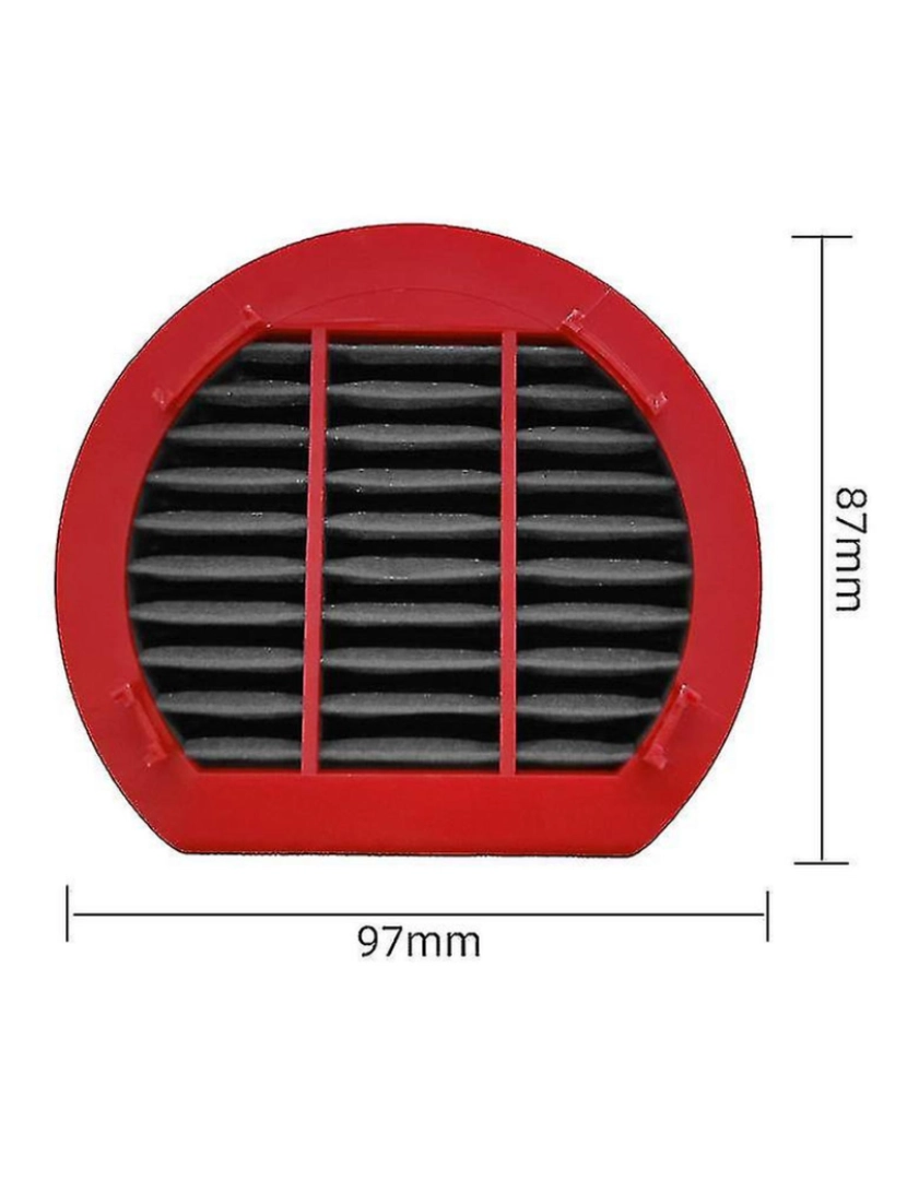 imagem de 10 PCS Filtro HEPA para Xiaomi Deerma VC25 VC26 Handle Vacuum Cleaner2