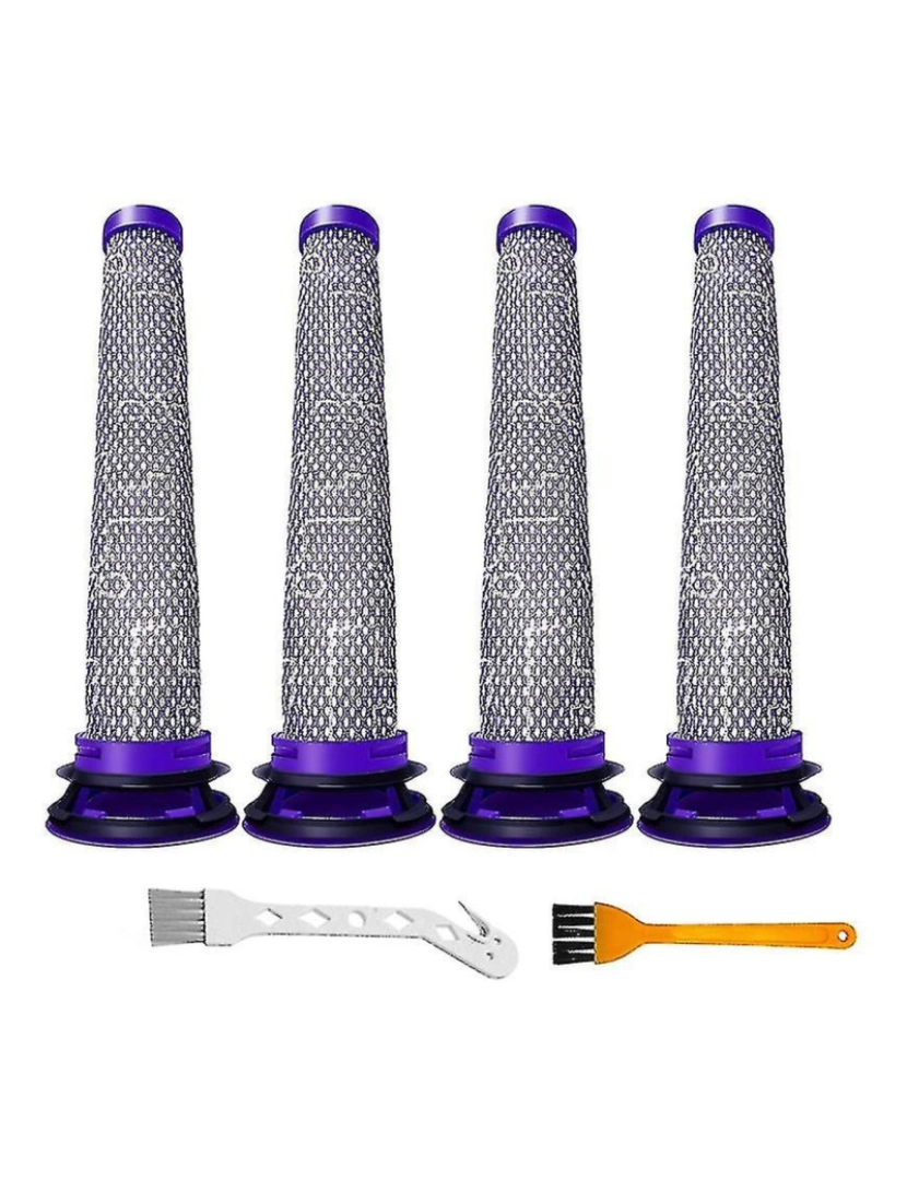 imagem de 6pcs pré-filtros HEPA para Dyson V8 e V7 sem fio sem fio1