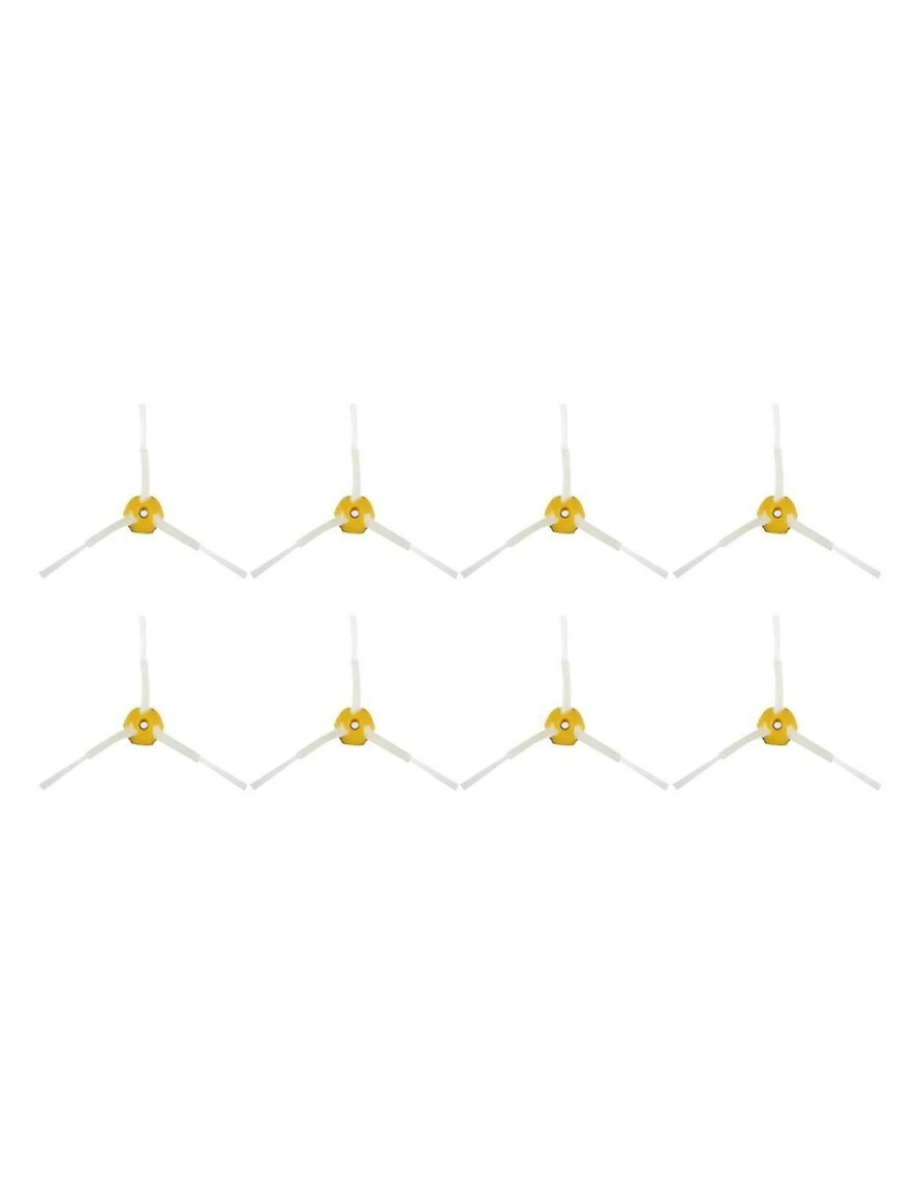 Crosmart - Escova lateral de substituição 3 braços para 500 600 700 séries 550 560 630 650 760 A vácuo Robótico AC