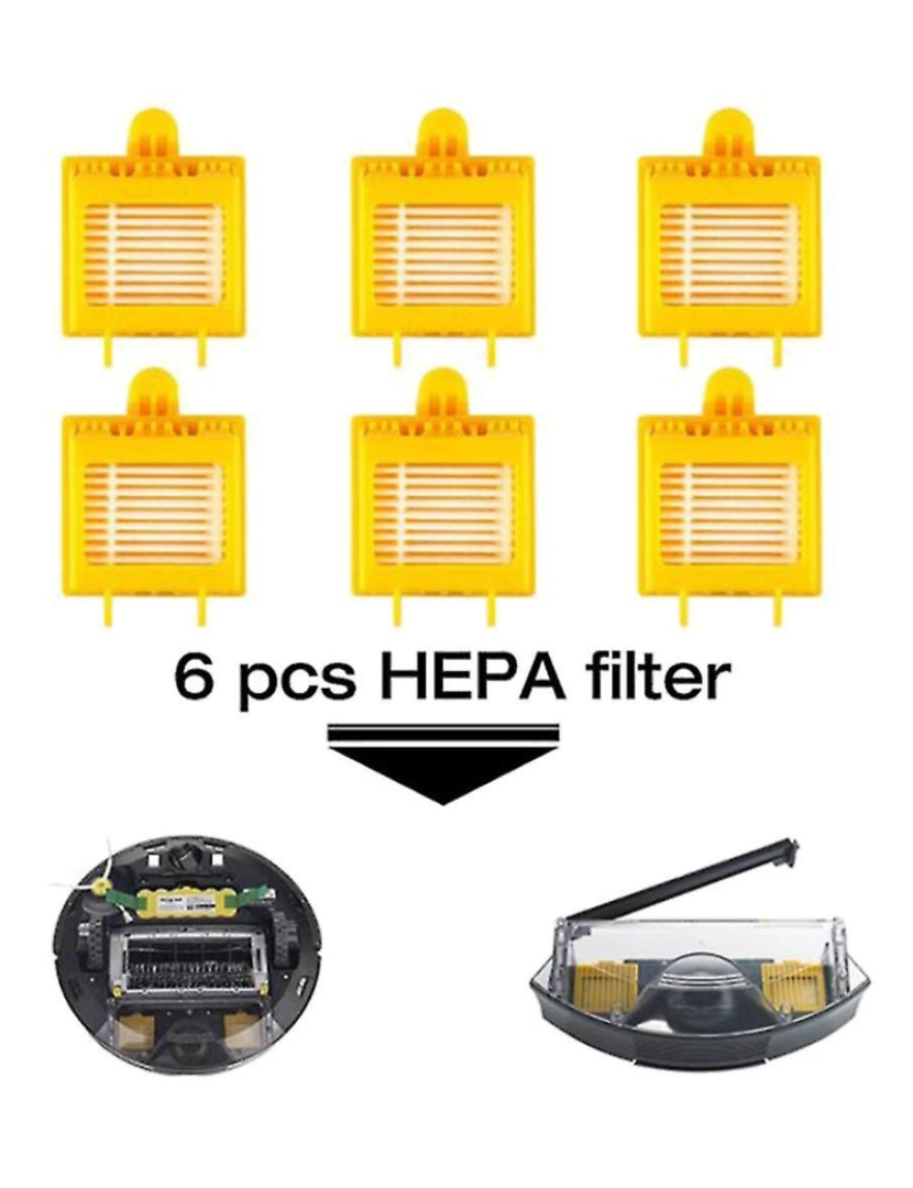 imagem de Para 770 780 790 700 Acessórios da série Peças sobressalentes Kit de substituição do kit de substituição HEPA F2