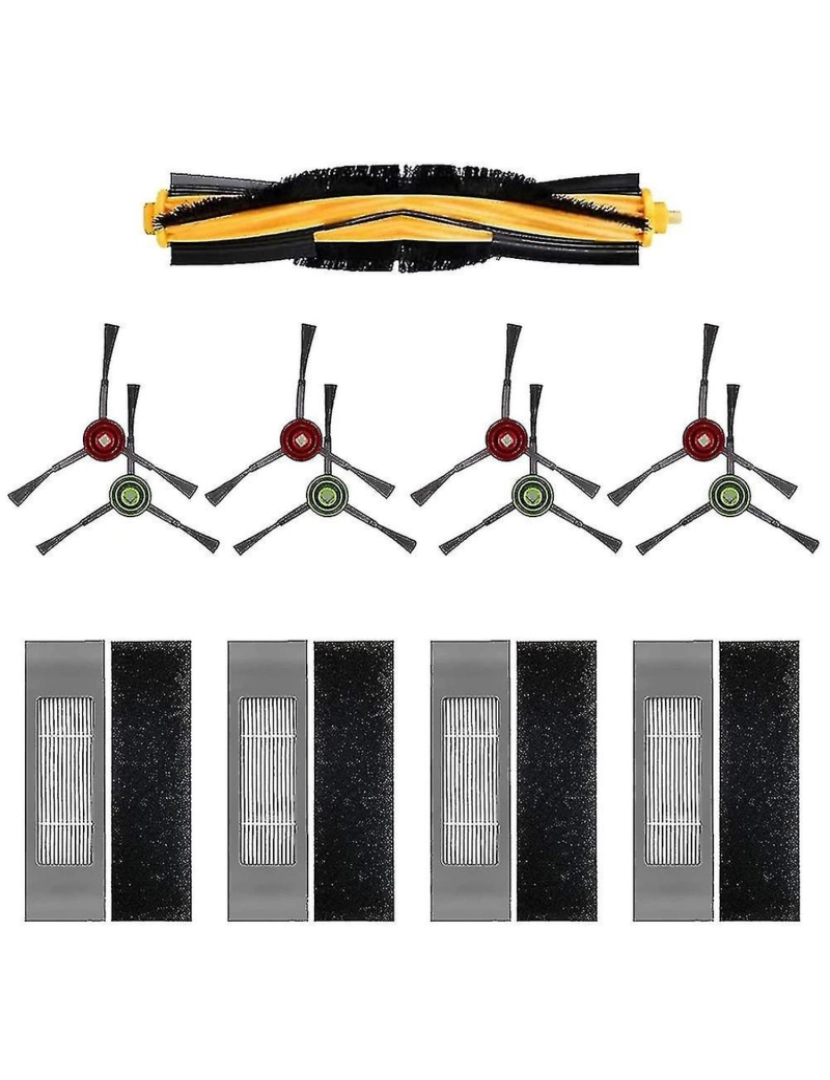imagem de Filtro Hepa de escova lateral principal para Ecovacs Deebot3
